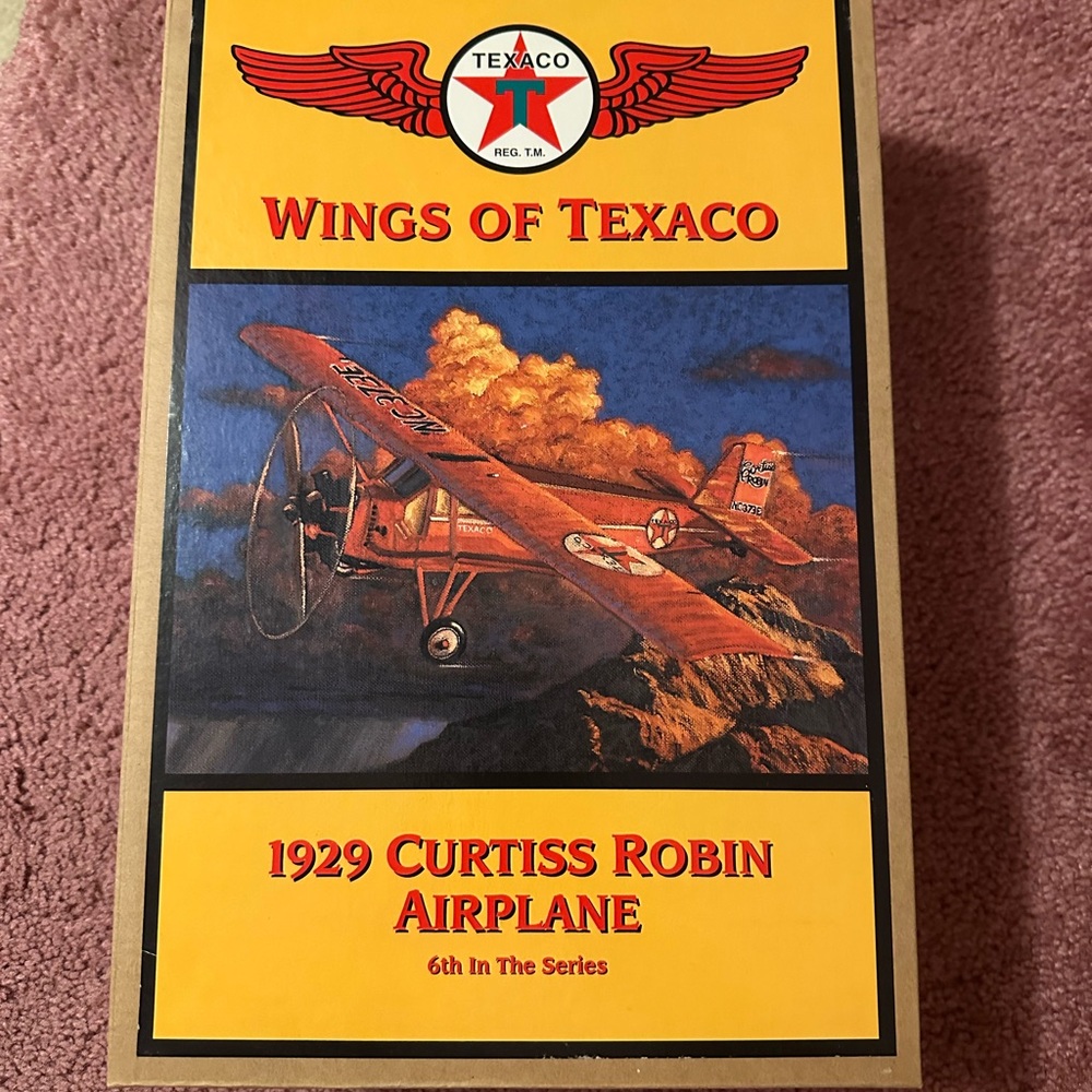Texaco 1929 Curtiss Robin Airplane Model